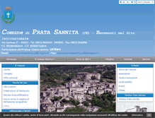 Tablet Screenshot of comune.pratasannita.ce.it